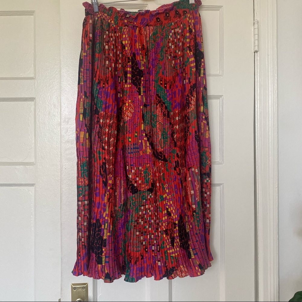 80’s Diane Freis 100% Silk Skirt